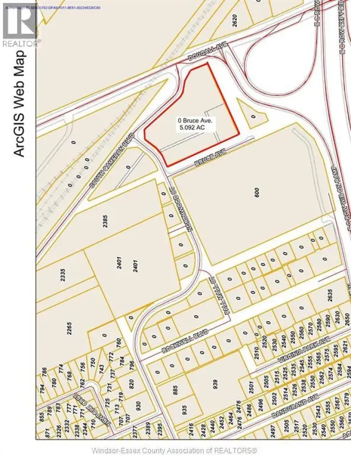 V/L BRUCE AVENUE, Windsor