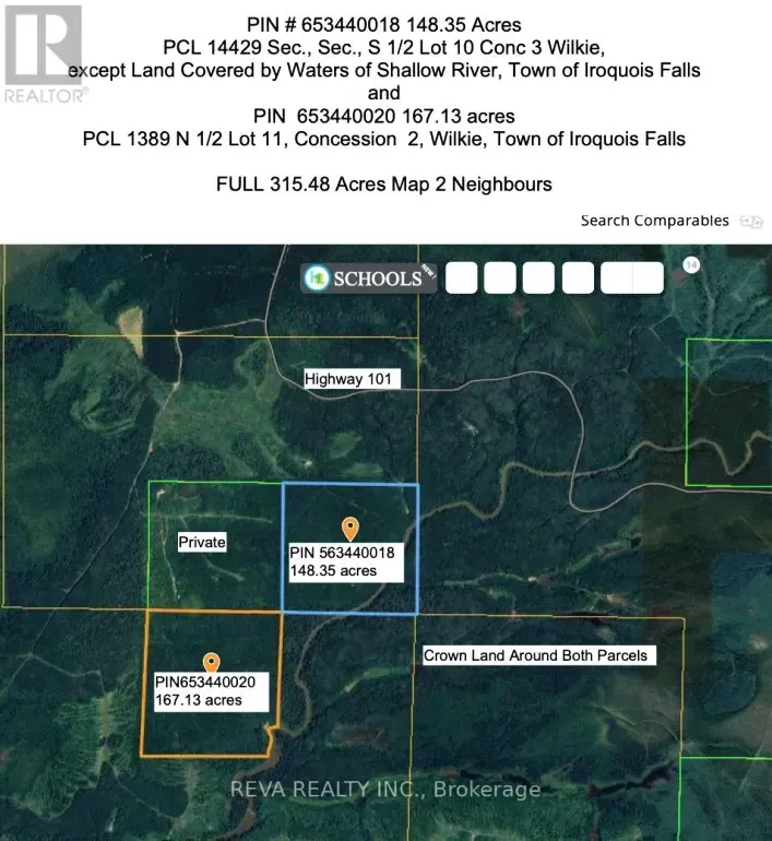 N1/2 LOT 11 CON 2 WILKIE, Iroquois Falls