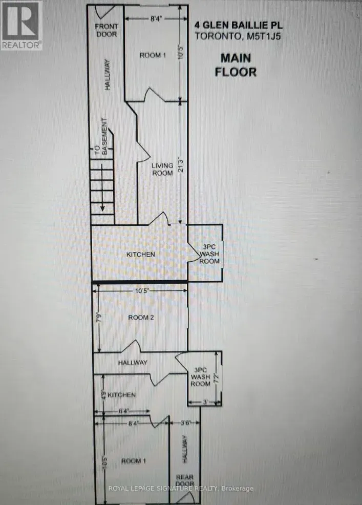 Row / Townhouse for sale: 2 GLEN BAILLIE PLACE N, Toronto