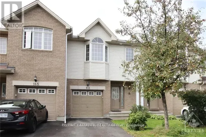 Row / Townhouse for sale: 163 ROMINA STREET, Ottawa