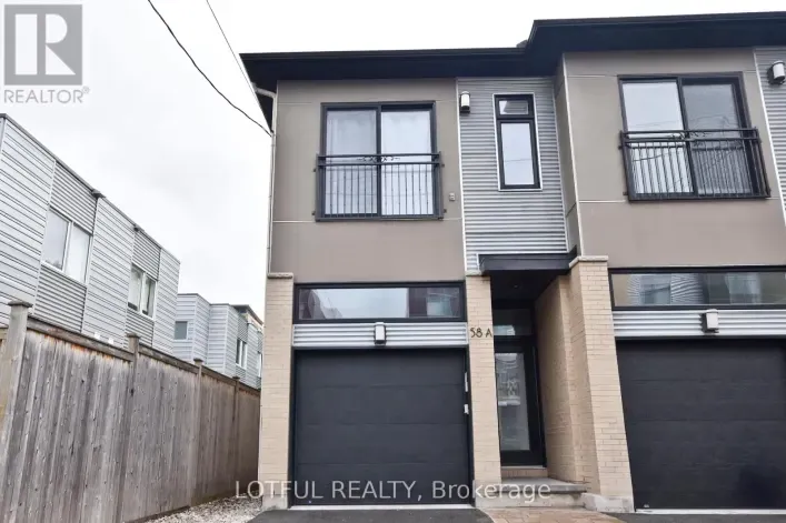 House for rent: A - 58 YOUNG STREET, Ottawa
