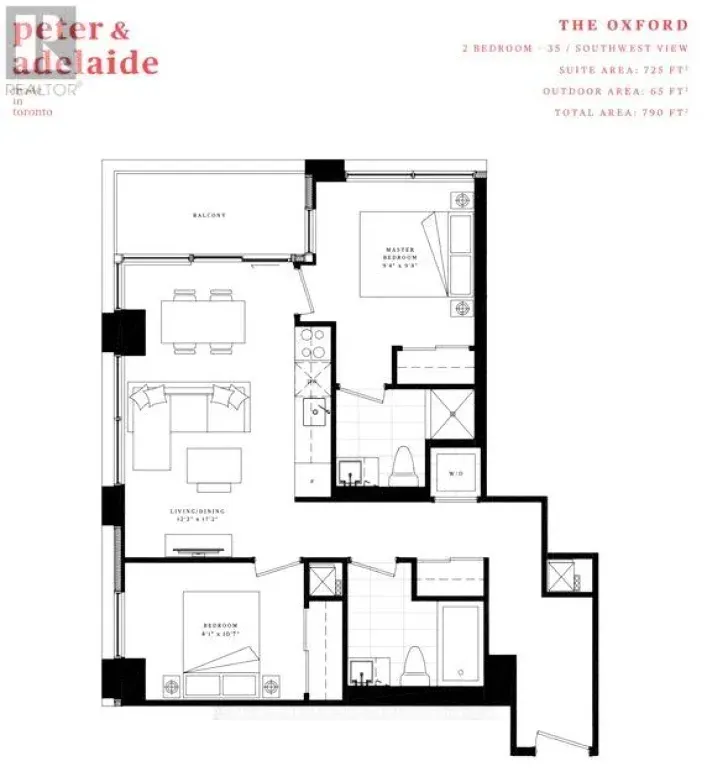 Apartment for rent: 2710 - 108 PETER STREET, Toronto
