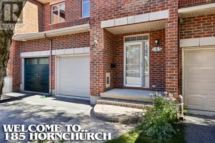 Row / Townhouse for sale: 185 HORNCHURCH LANE, Ottawa